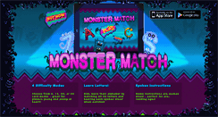 Desktop Screenshot of monstermatchgame.com